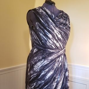 Faux wrap dress 18W